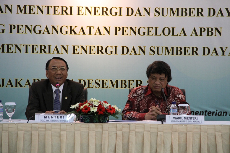 MESDM: Serapan Tahun 2012 Harus Lebih Baik